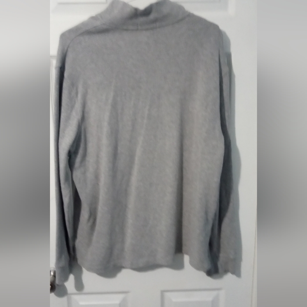 Polo by Ralph Lauren Gray  1/4 Zip Pullover - Picture 4 of 4